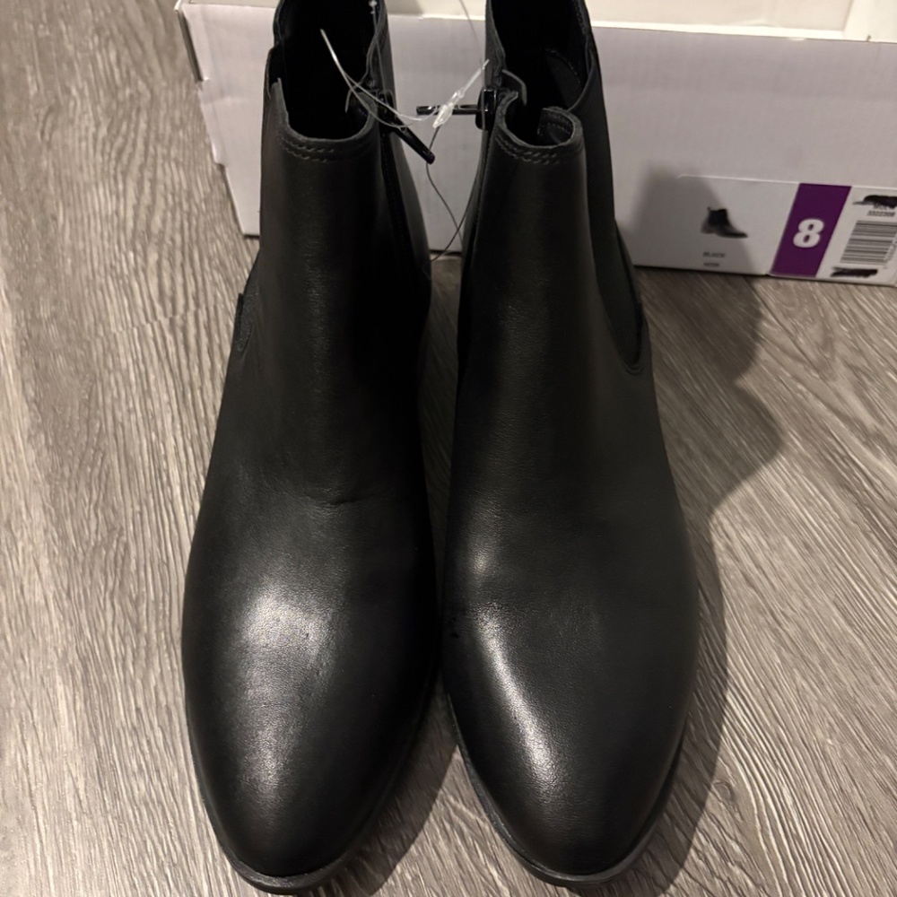 Aldo Black Ankle Boots Women's 8 Brand New